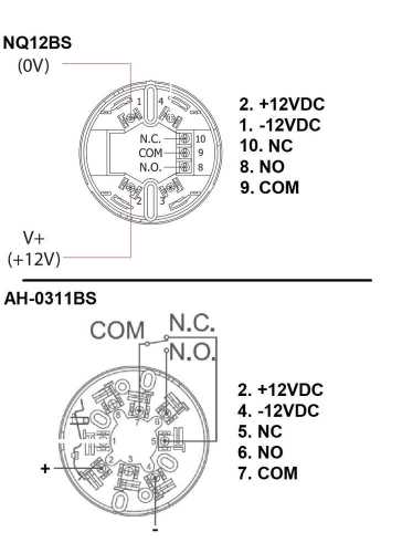 optinen savuilmaisin Q01-4 – 12–30V DC, C/NO/NC