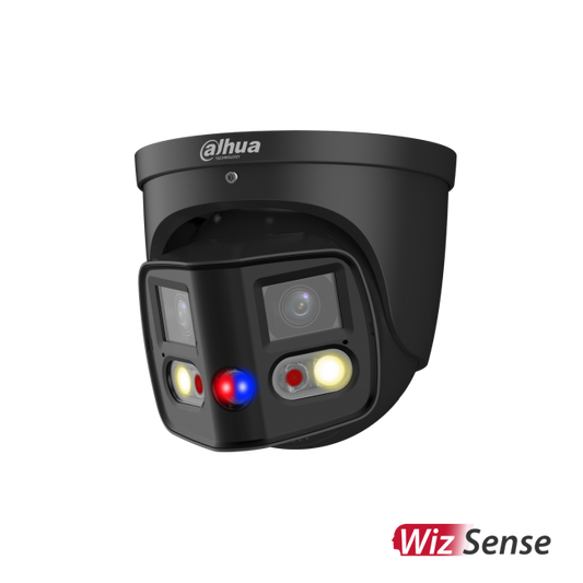 IP-kamera Dahua WizSense – 2x4MPix, Tioc Duo Splicing 180°