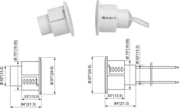 Ovikosketin – uppoasennus - OUTLET