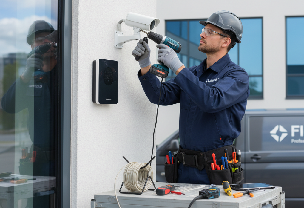 Asennus-, korjaus- ja huoltokäynti