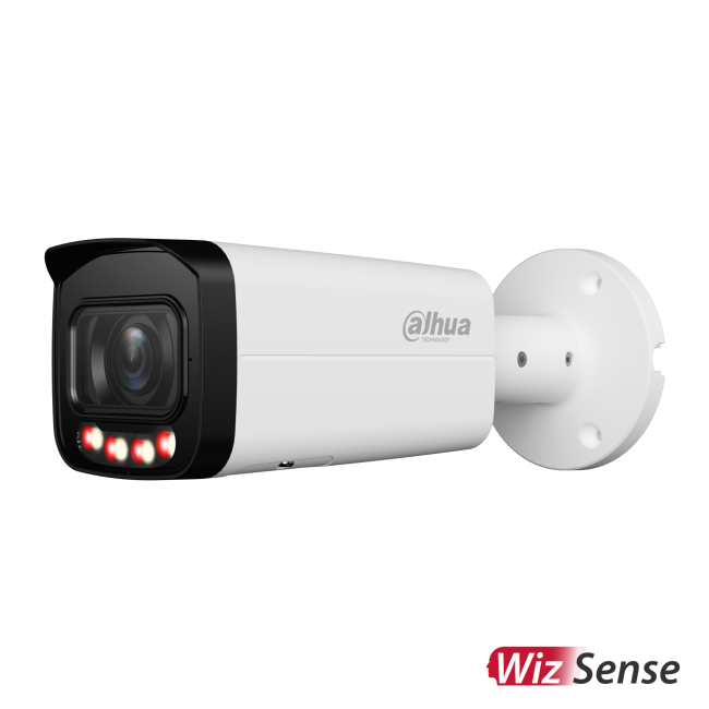 Dahua WizSense 8MP IP-kamera 2.7-13.5mm Dual Light – AI-tunnistus & Yönäkö