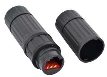 Cat6 suojattu jatkoliitin ulkokäyttöön