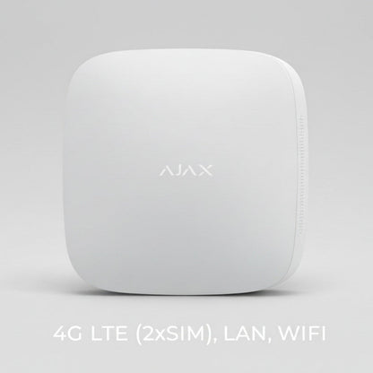 AJAX Hub 2 Plus Langaton Hälytinkeskus - WiFi/4G/Ethernet