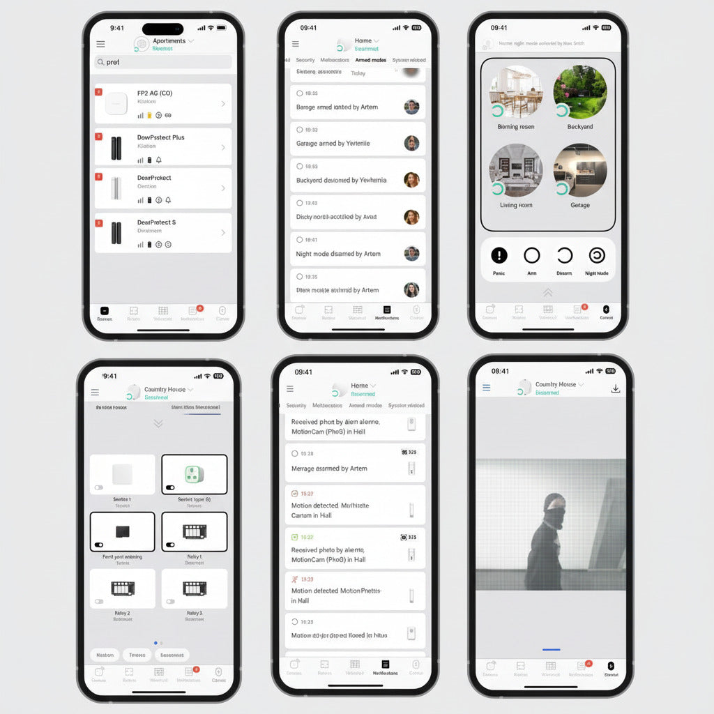 Ajax Security System app