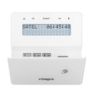 SATEL LCD-knappsats med läsare