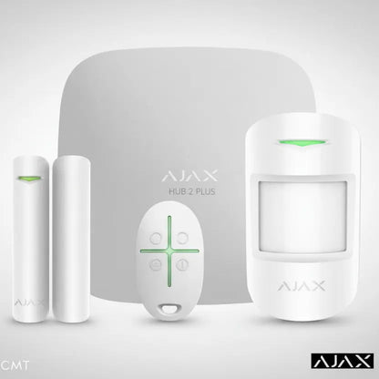 AJAX Hub 2 Plus StarterKit – langaton turva- ja hälytysjärjestelmä