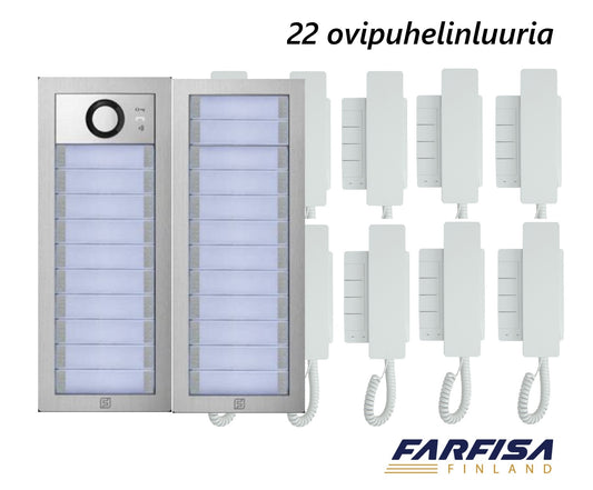 Ovipuhelinpaketti taloyhtiölle, 22-44 asuntoa