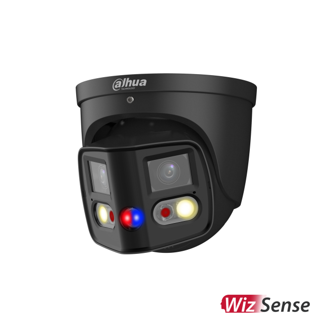 IP-kamera Dahua WizSense – 2x4MPix, Tioc Duo Splicing 180°