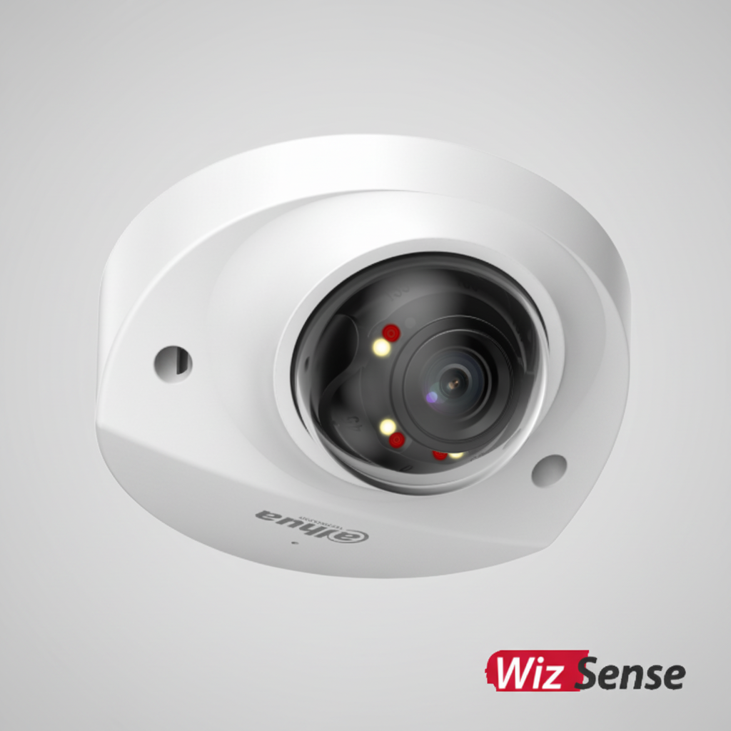 Dahua Dual Light 4MP WizSense kupukamera, 2.8mm - 101°