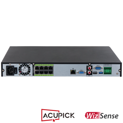 Dahua 8-kanavainen NVR-tallennin 2 HDD PoE