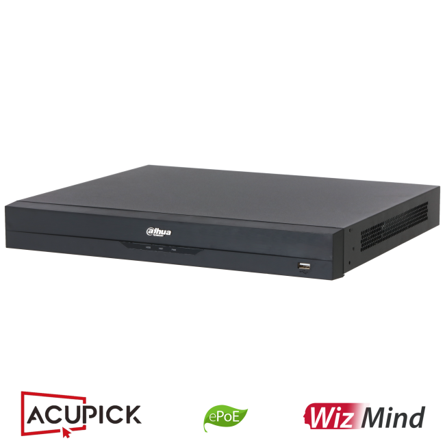 Dahua WizMind NVR 16-kanavainen 16PoE – IP-tallennin