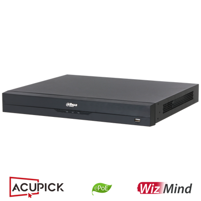 Dahua WizMind NVR 16-kanavainen 16PoE – IP-tallennin