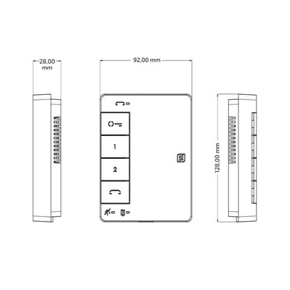 Hands-Free audio vastauskoje FARFISA ASTRO AT972