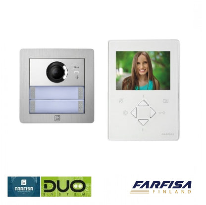Ovipuhelinpaketti, Video - 1 Käyttäjä - Farfisa DUO