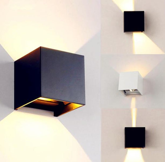 LED Seinävalaisin Up/Down12W 4000K  IP65